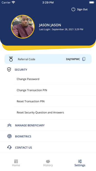 FirstBank Ghana Mobile App Screenshot