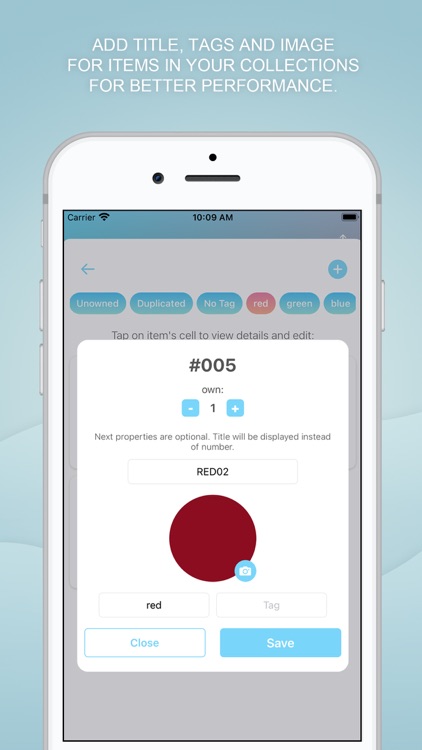 Collections: Manager