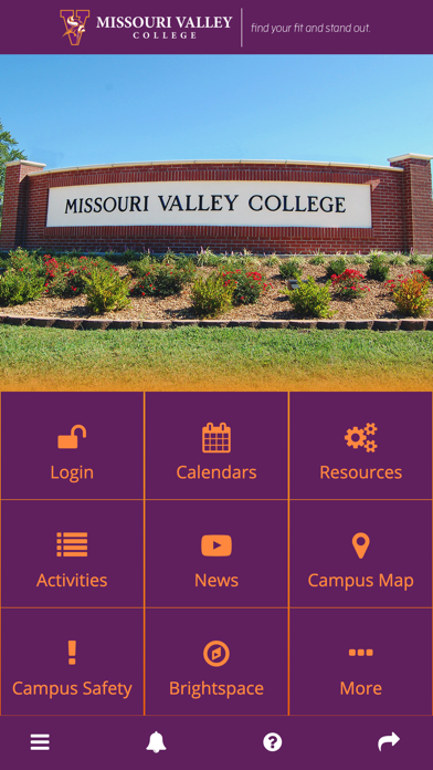 Missouri Valley College Screenshot