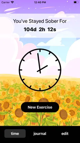 Game screenshot Sunflower - Sober Tracker mod apk