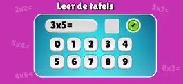Game screenshot Tafels oefenen - leren rekenen mod apk