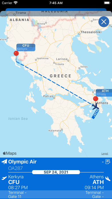 AthensAirport(ATH)+Radar