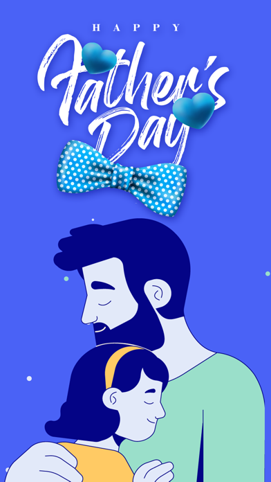 Happy Father's Day Stickers!! Screenshot