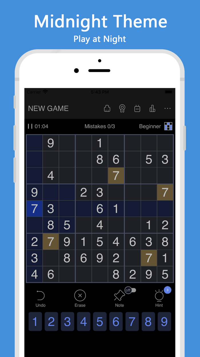 Sudoku - Easy Logic Game