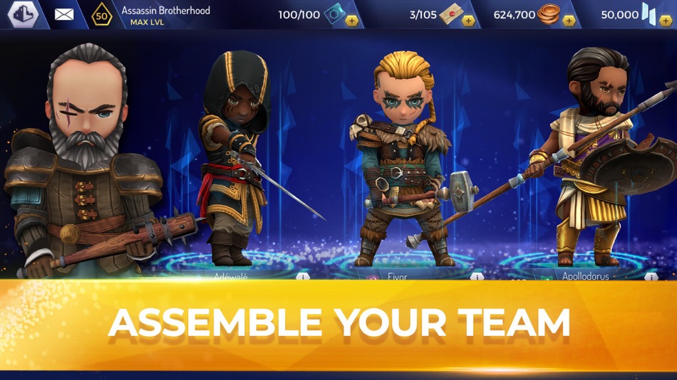 #2. Assassin’s Creed Rebellion (iOS) 由: Ubisoft
