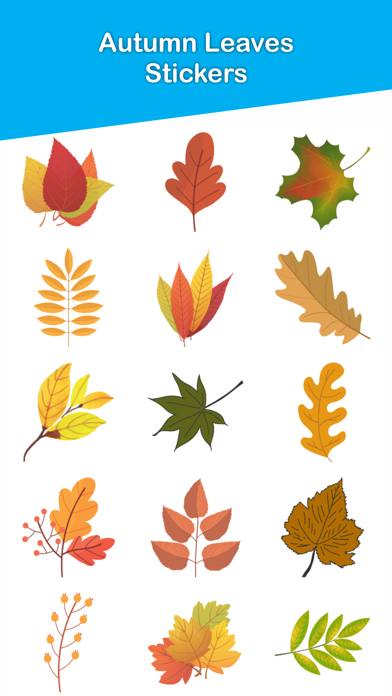 Autumn Leaves Emojis Screenshot