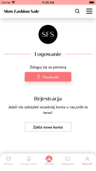 SlowFashionSale Screenshot