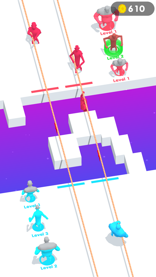 #1. Tug Of War: Merge 4D (iOS) 来自: Volodymyr Delinskyi
