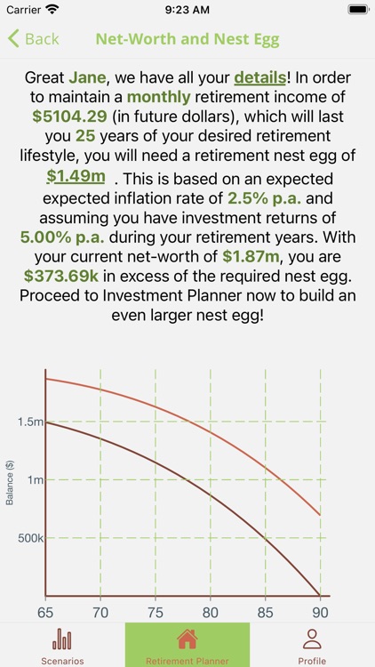 Retirement Planner screenshot-5