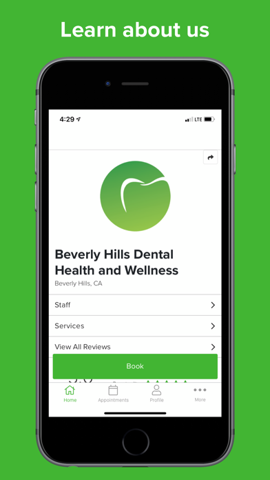 Beverly Hills Health Lounge Screenshot