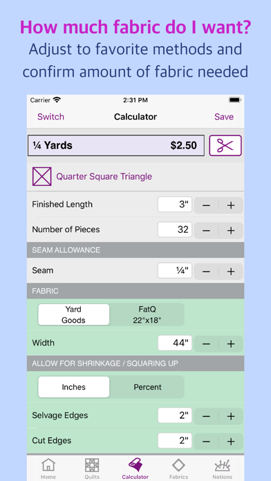 QuiltSandwich Screenshot