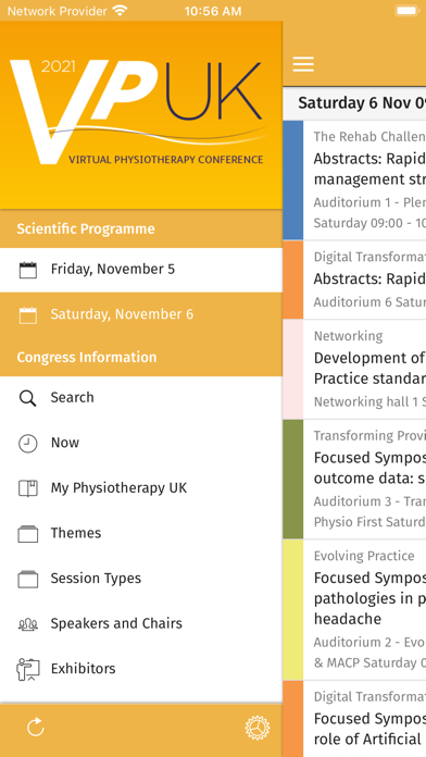 Virtual Physiotherapy UK 2021 Screenshot