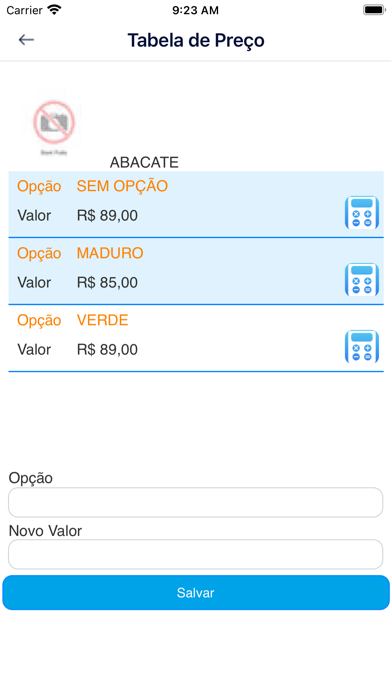 iCeasa Pedidos Screenshot