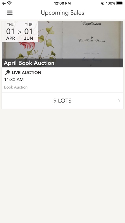 Huddy's Online Auction