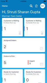 Luminate Order Fulfillment screenshot