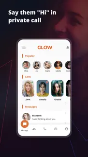 glow: video stream & friends iphone screenshot 4
