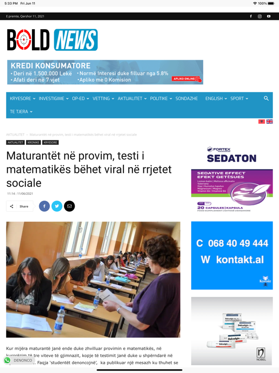 Screenshot #6 pour Bold News
