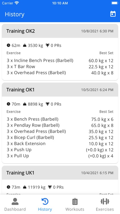 GymTime Workout Tracker screenshot-4