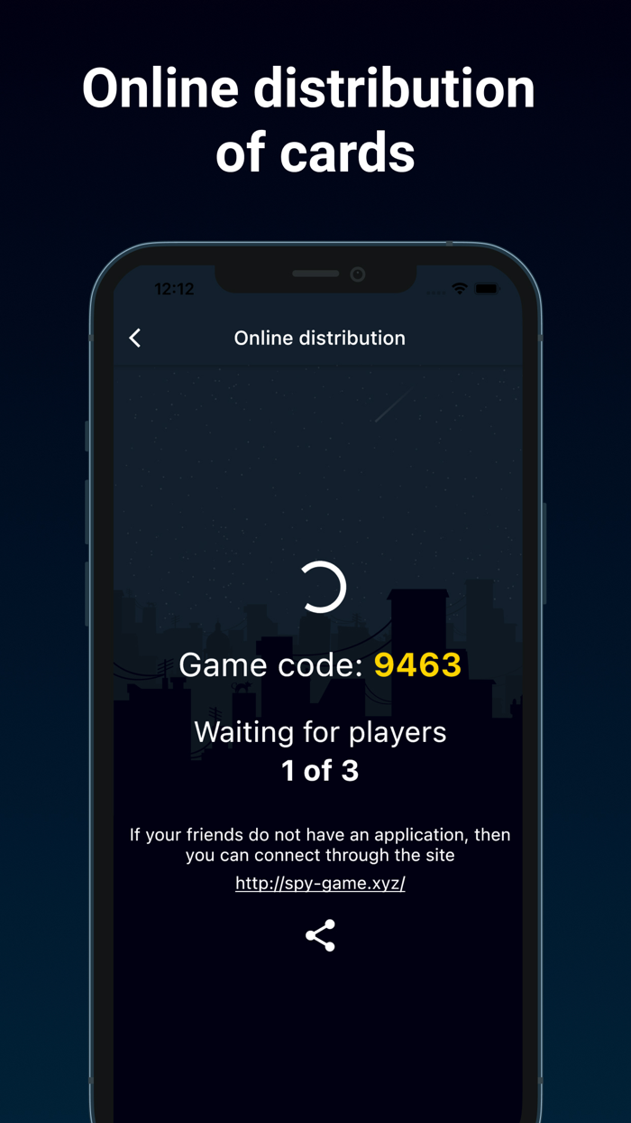 Spy - the game for a company