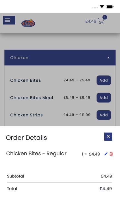 Dixy Chicken Ashington