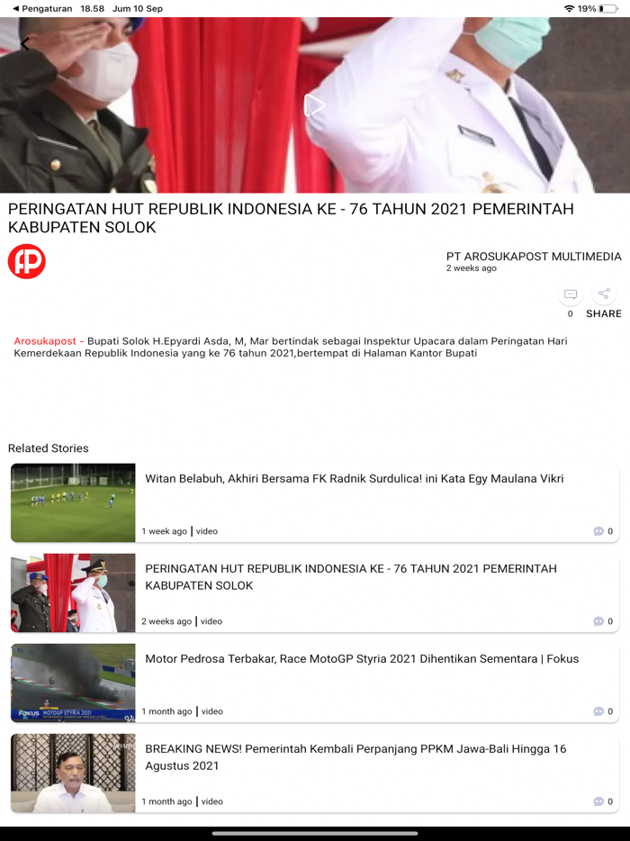 Arosuka Post - Berita Akurat