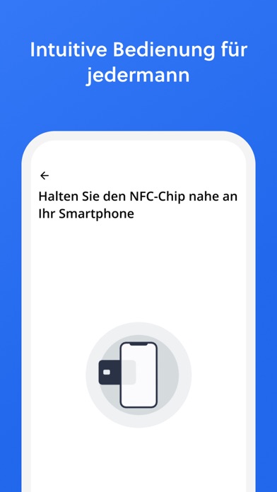 NFC-Chip Assigner Screenshot