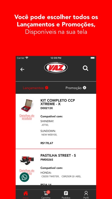 CompreVaz Screenshot