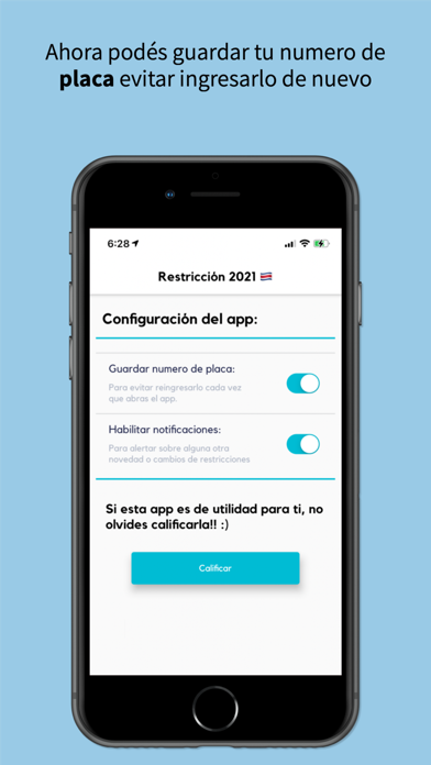 Restriccion CR Screenshot