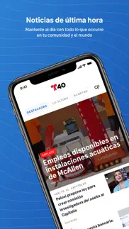 telemundo 40: mcallen y texas iphone screenshot 1