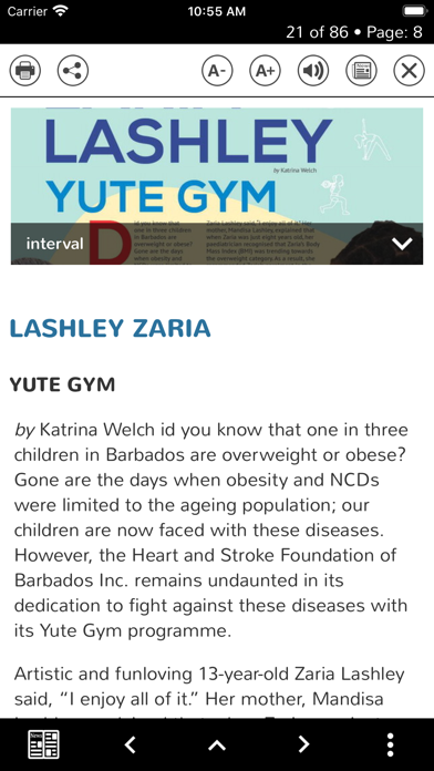 Better Health eEdition Screenshot