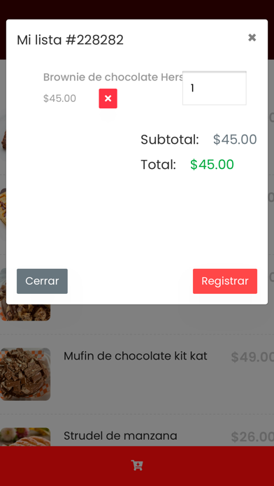 HG Gourmet Pasteleria Screenshot