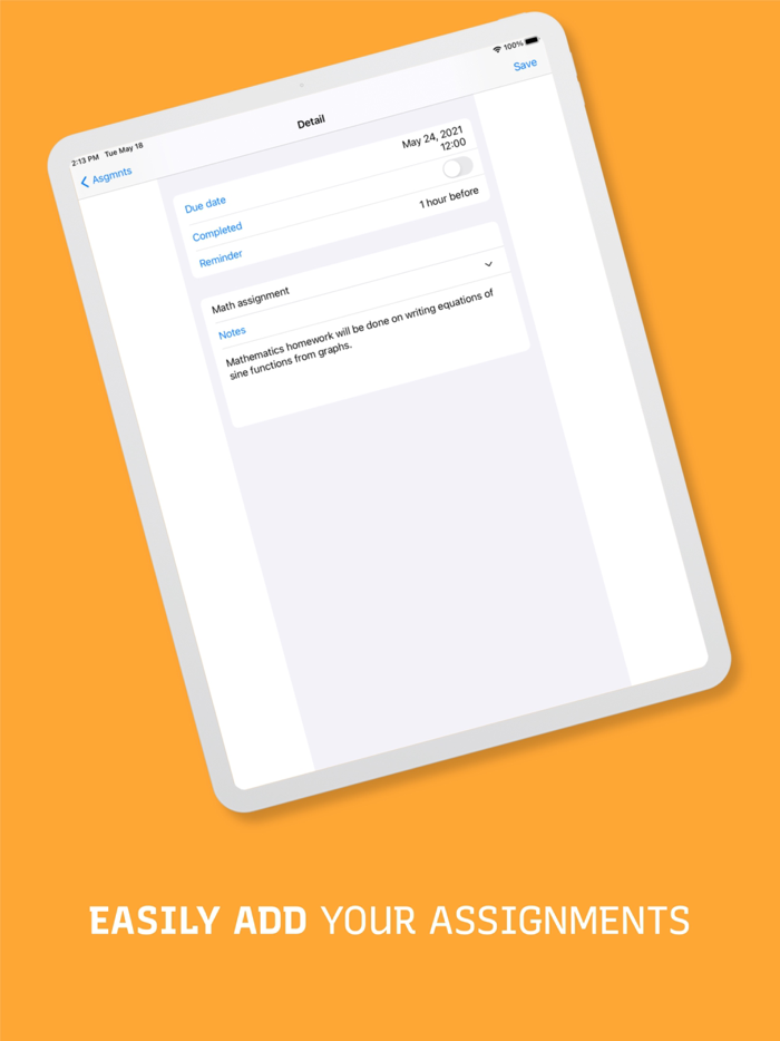 Class Hours - Timetable