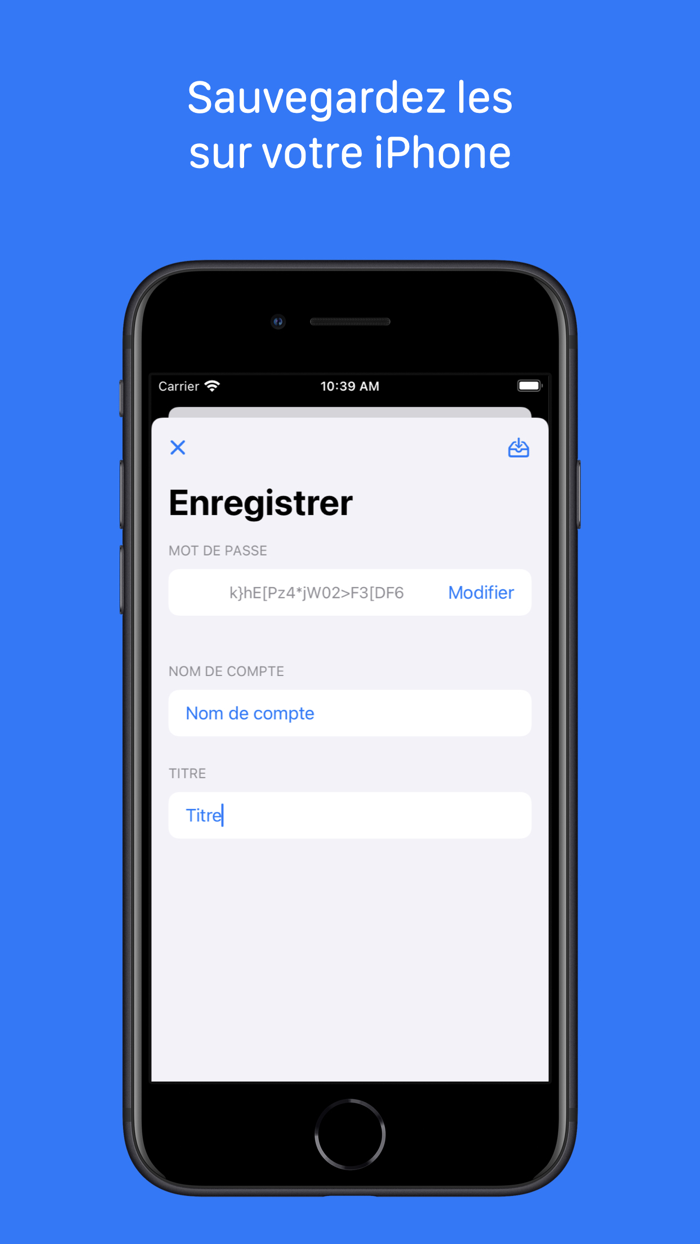 lockd - Mots de passe forts