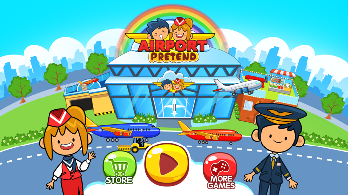 My Pretend Airport Town