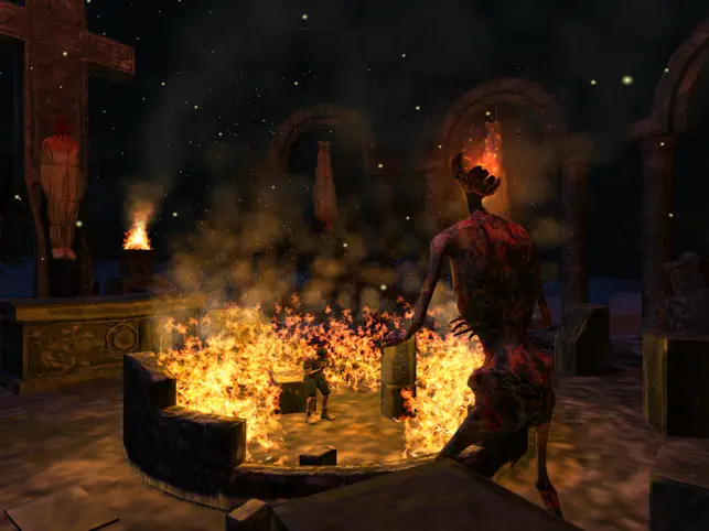Captura 5 Scary Fire Head: Horror Game iphone