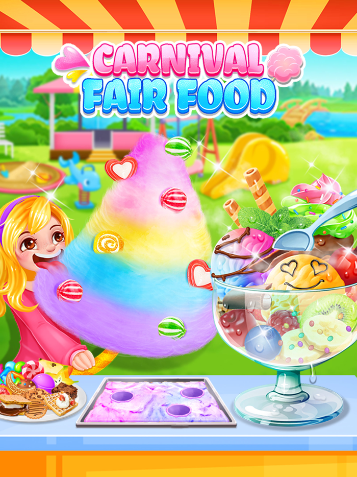 Carnival Cotton Candy Desserts