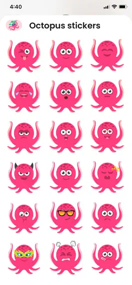 Game screenshot Octopus Emojis! hack