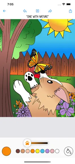 Game screenshot Corgi Coloring Dreams apk