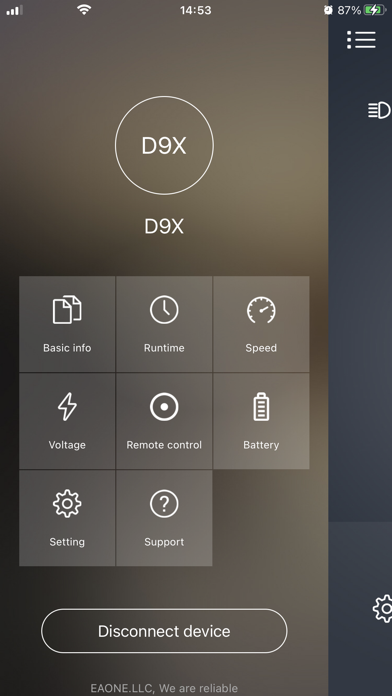 EAONE+ Screenshot