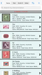 my valuable stamp collection iphone screenshot 3