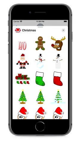 Game screenshot Christmas Silly Fun Stickers mod apk