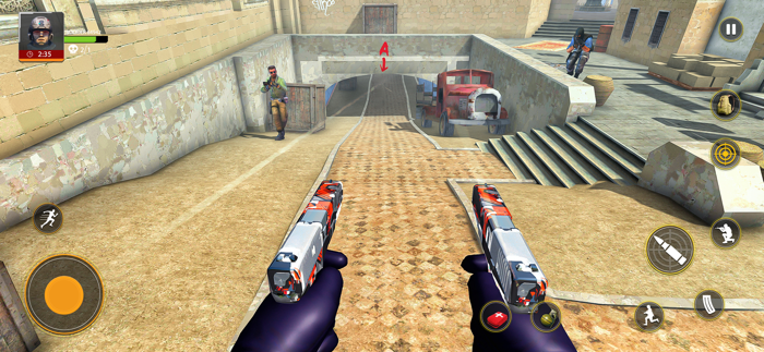 Commando Shooting Strike Game