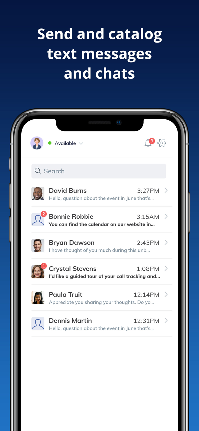 CallTrackingMetrics Agent App