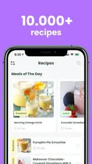 smoothie recipes & diet iphone screenshot 2