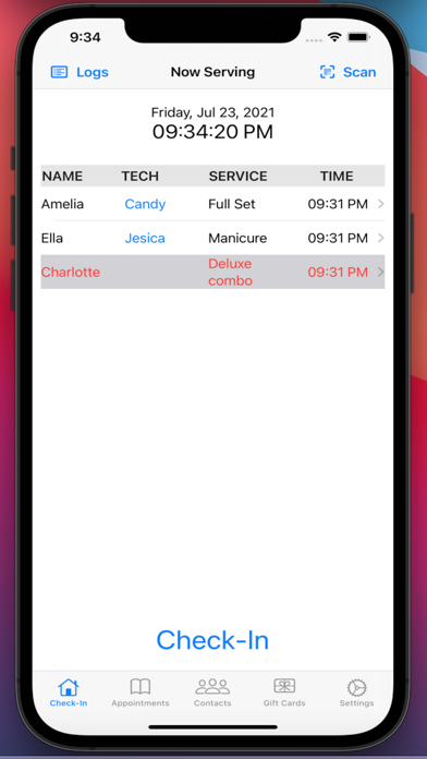NailsSalonBook Screenshot