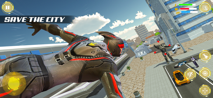 Superhero Crime City Captain