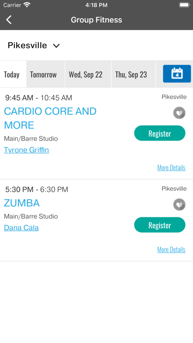Coppermine Fitness Screenshot