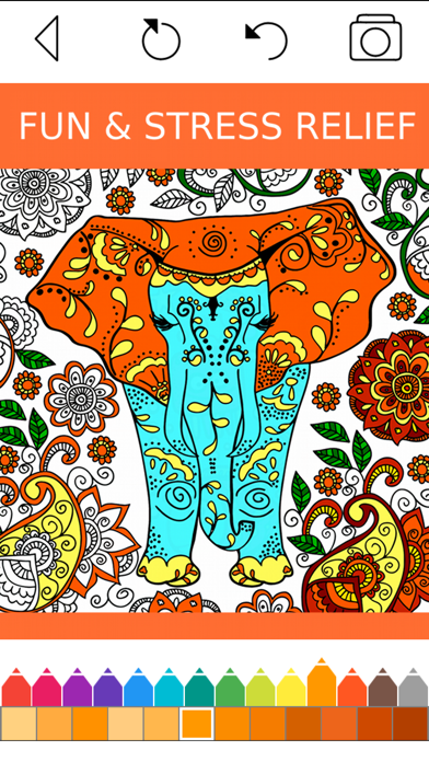 Animal Coloring Book - Screenshot