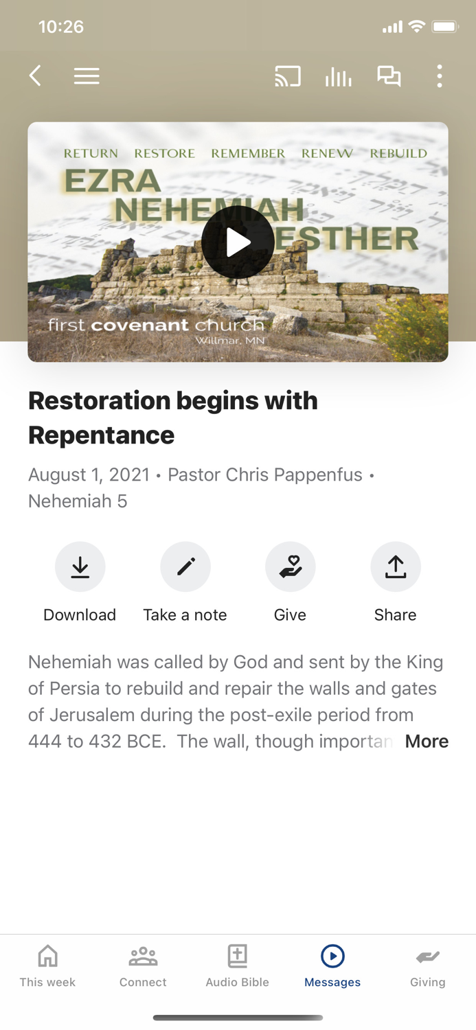 First Covenant Church Willmar