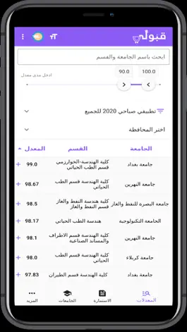 Game screenshot قبولي الحدود الدنيا mod apk